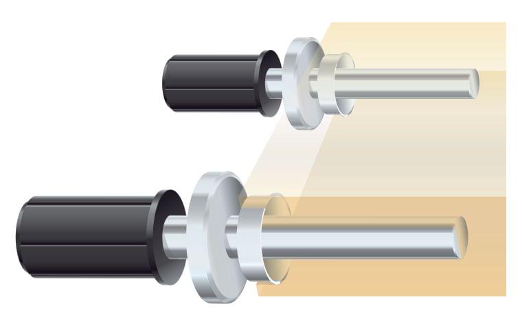 Wandbolzenzeichnung Treppenmeister System Systemtreppe